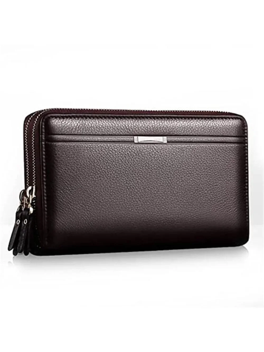 Mens Wallet Long Purse Leather Clutch Large Business Handbag Phone Card Holder
